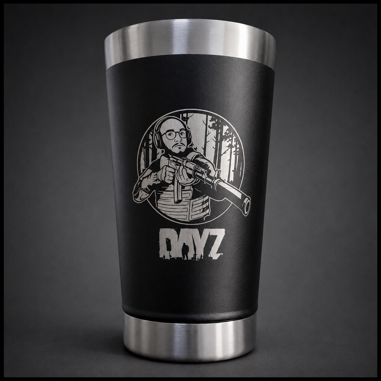 Copo de Inox 500ML - Logo DayZ & Gasques