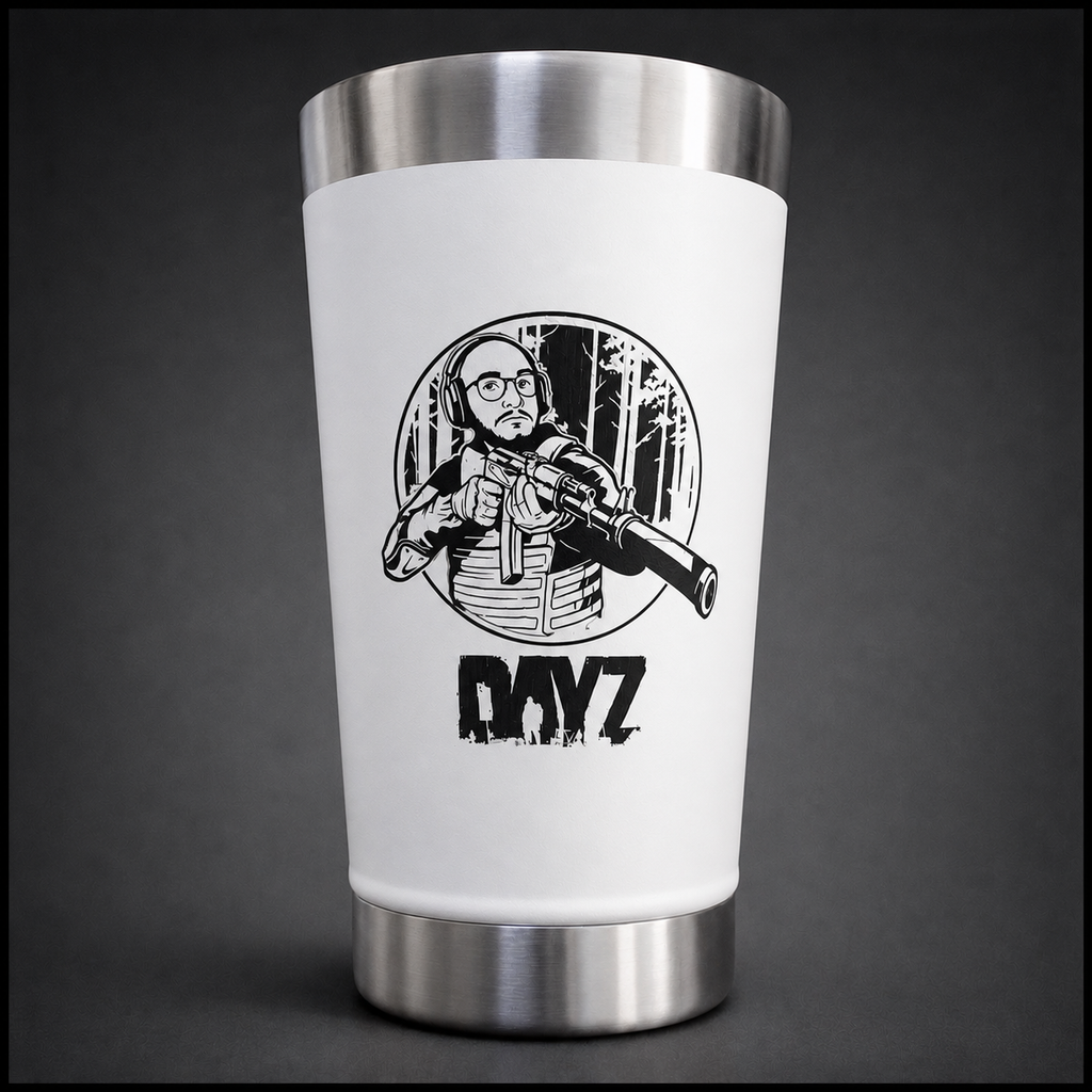 Copo de Inox 500ML - Logo DayZ & Gasques