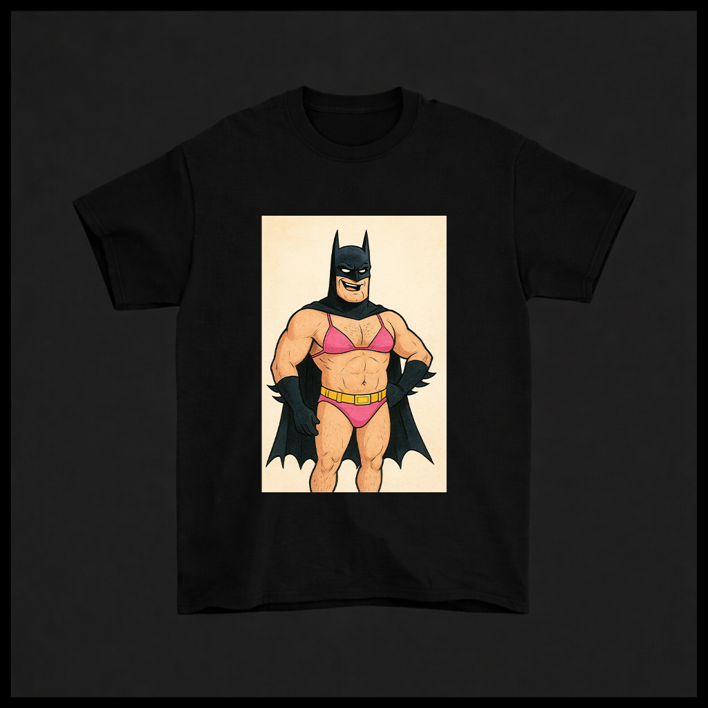 T-Shirt Batman De Biquini