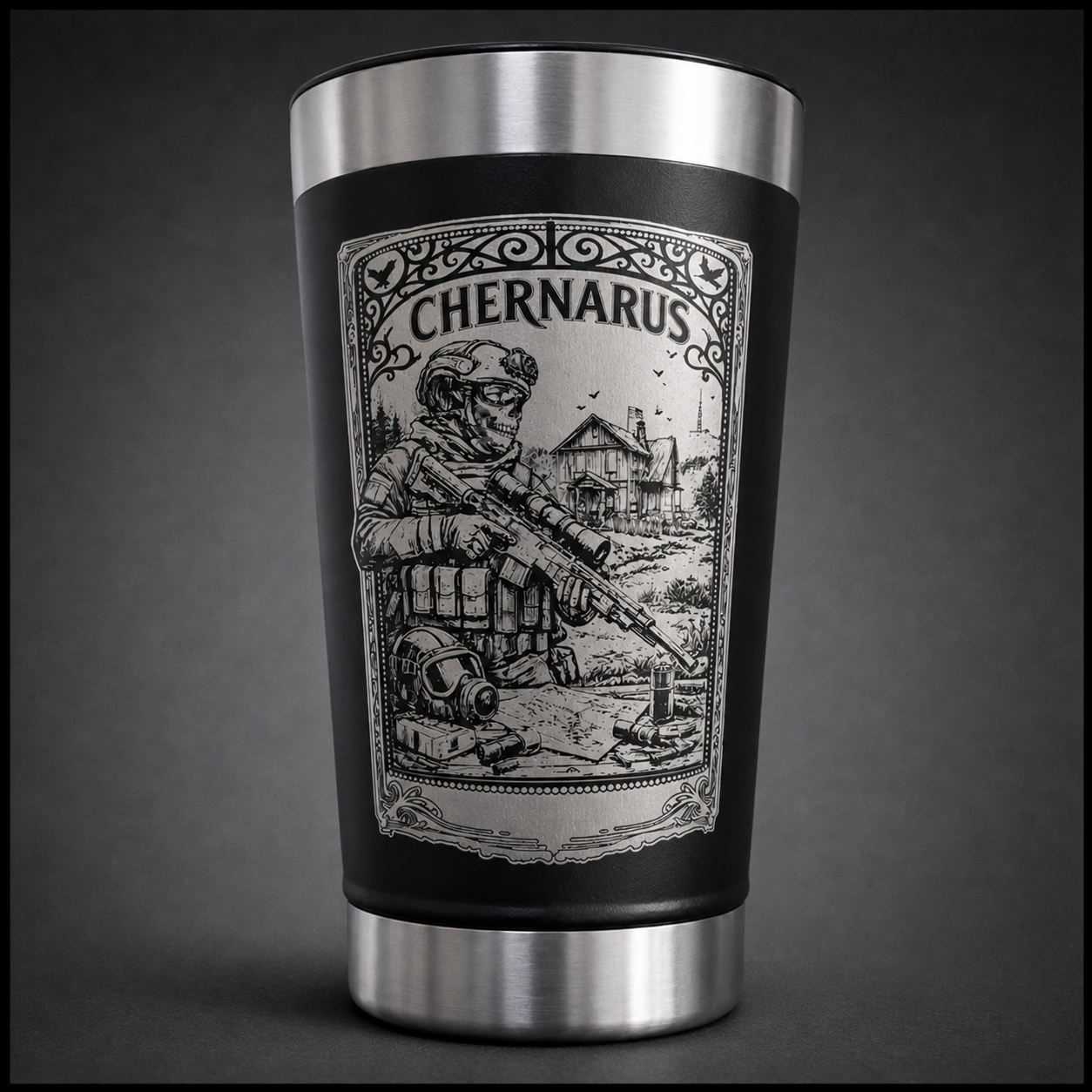 Copo de Inox 500ML - Chernarus DayZ