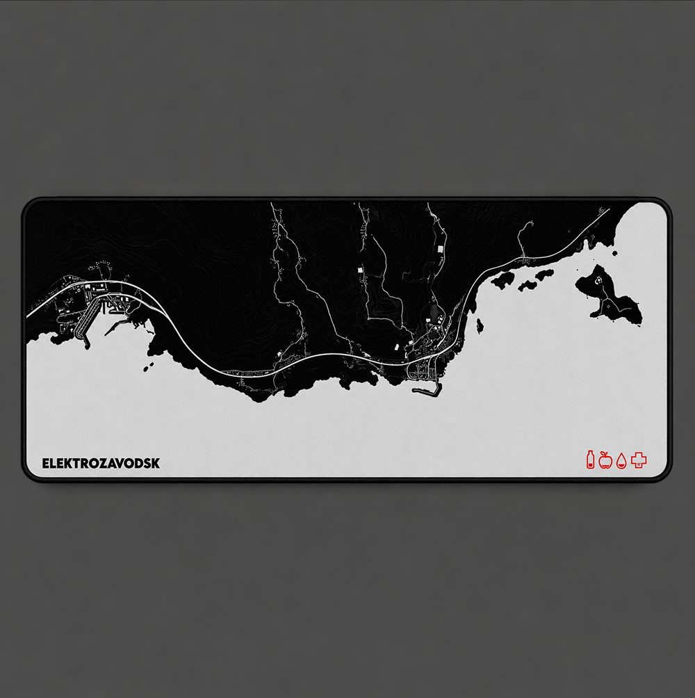 Mousepad Gamer 60x30 - Cidade Elektro DayZ