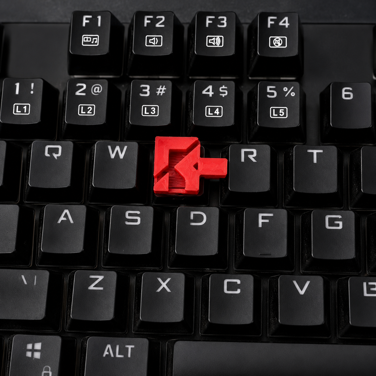 2 Suportes para Teclas de Teclado Gamer - Autorun Logo Ricco
